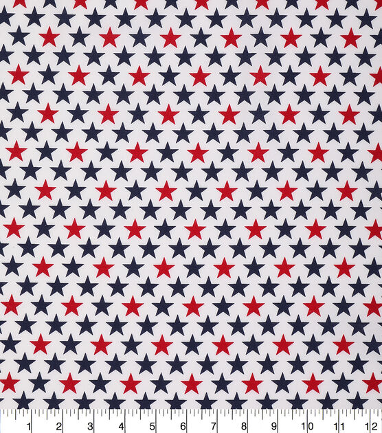 Bold Stars Patriotic Cotton Fabric, , hi-res, image 3
