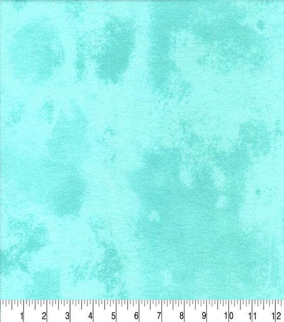 Aqua Sky Blender Super Snuggle Flannel Fabric, , hi-res, image 2