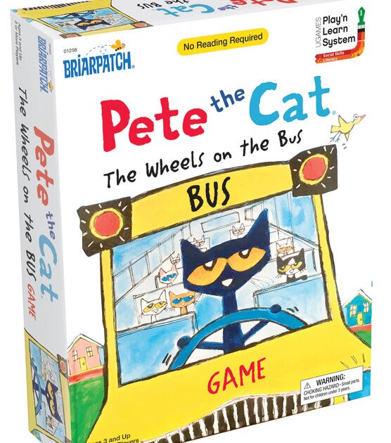 Pete The Cat Wheels On The Bus Game