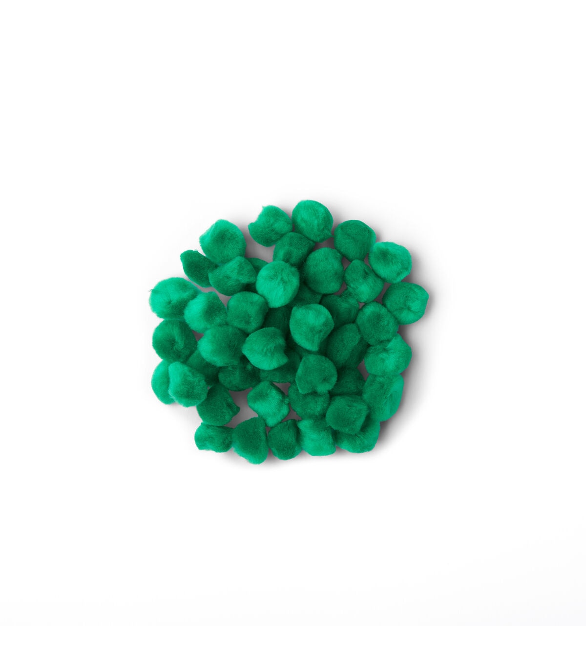 Pop! 20mm Multicolor Pom Poms 45PK - Green - Kids Craft Basics - Kids