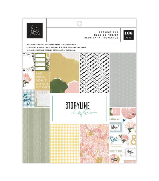 Heidi Swapp Storyline Chapters Project Pad-Floral