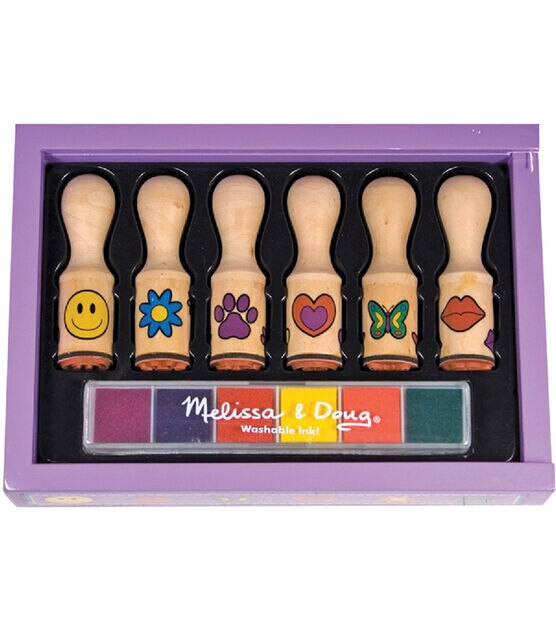 Melissa & Doug Happy Handle Stamp Set