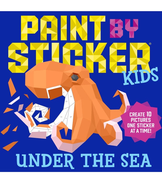 Workman Publishing Under the Sea Paint By Sticker Book