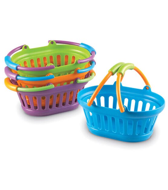 Learning Resources 4ct New Sprouts Stack of Baskets Set