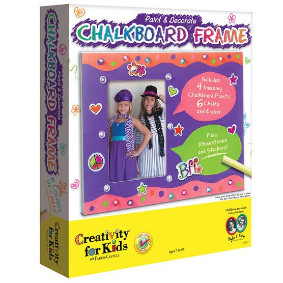 Creativity For Kids Chalkboard Frame Kit