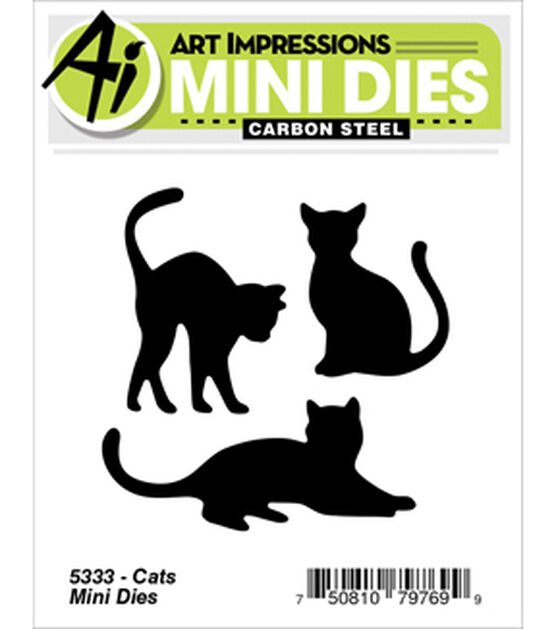 Art Impressions Mini Dies Cats, , hi-res, image 2