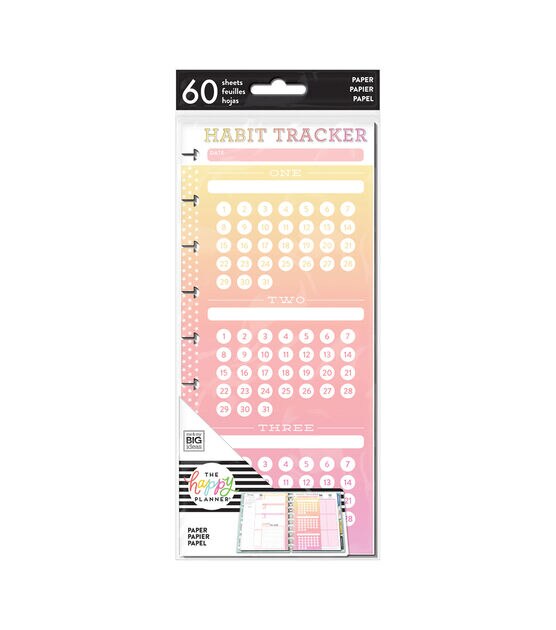 2129~~Monthly Habit Tracker Planner Stickers.