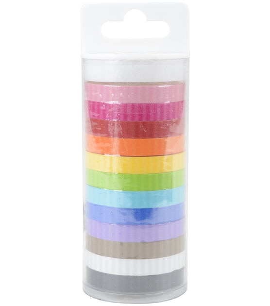 Doodlebug Monochromatic Washi Tapes - Stripes