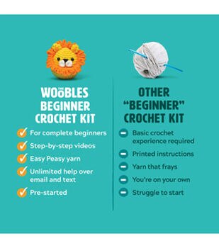 Crochet Kit for Beginners Adults $24.99, FREE FOR  USA