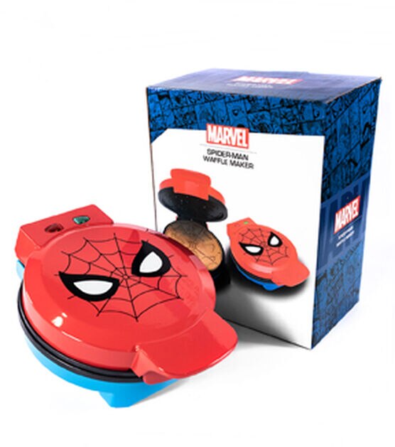 Uncanny Brands Marvel Spiderman Waffle Maker, , hi-res, image 2