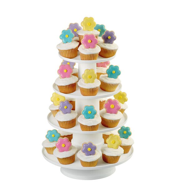 Wilton Stacked 4 Tier Cupcake and Dessert Tower, , hi-res, image 3
