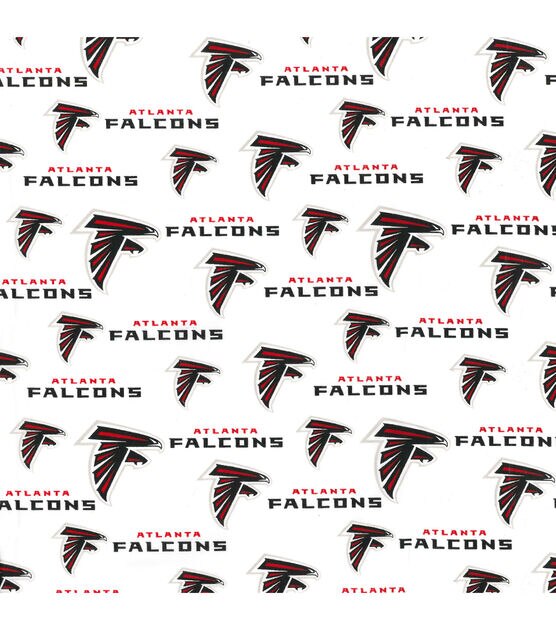 Fabric Traditions Atlanta Falcons Cotton Fabric Logo, , hi-res, image 2