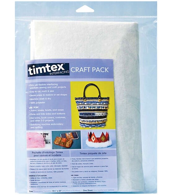 Timtex Interfacing Craft Pack 15"x18" 1 Pkg