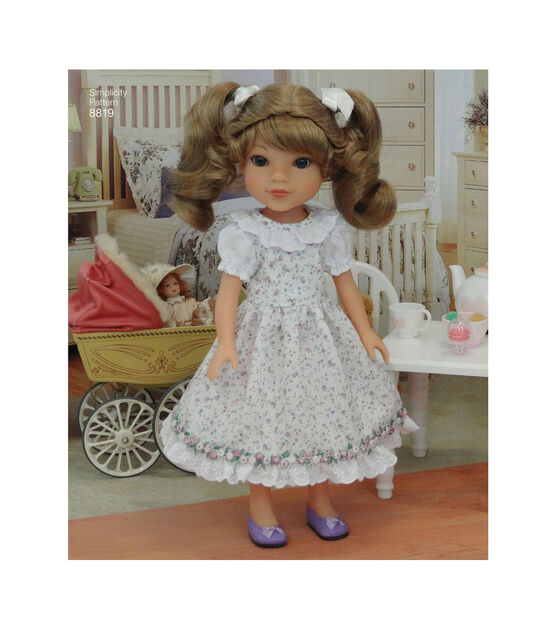 Simplicity S8819 Size 18" Doll Clothing Sewing Pattern, , hi-res, image 7
