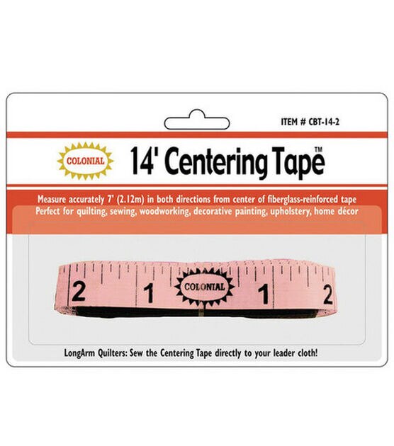 Colonial Needle 14' Centering Tape