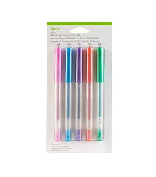 Cricut 0.8mm Rainbow Glitter Gel Pens 10ct