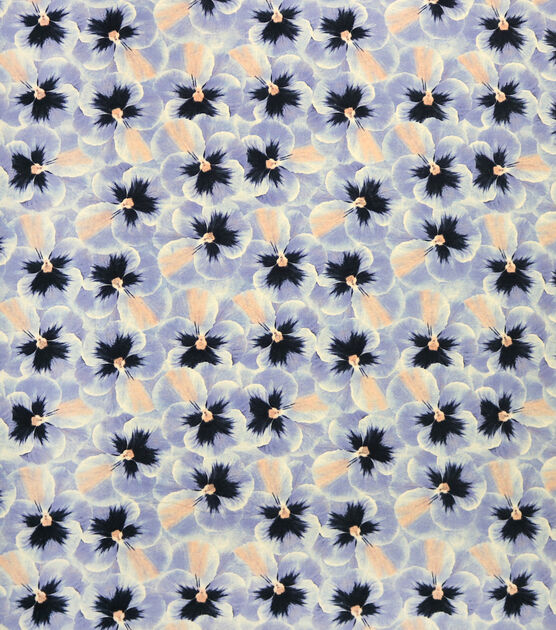 Packed Floral Flannel Fabric