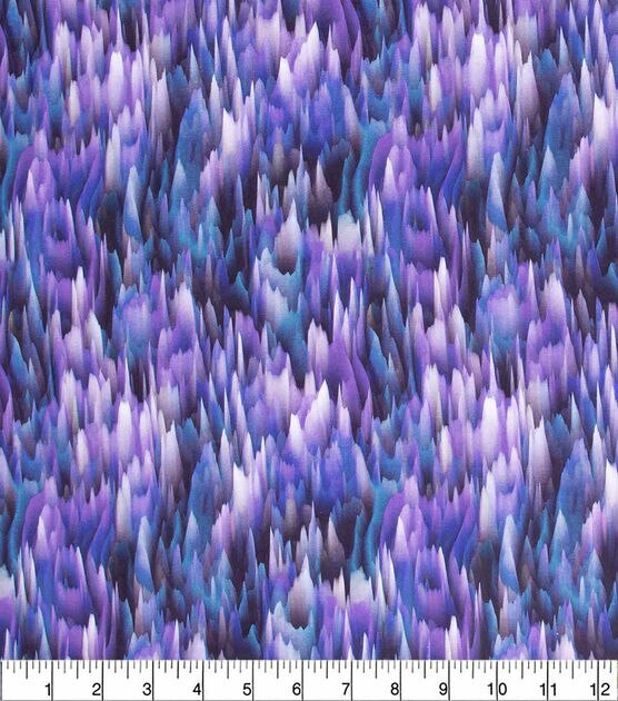 Purple Glacier Quilt Cotton Fabric by Keepsake Calico, , hi-res, image 2