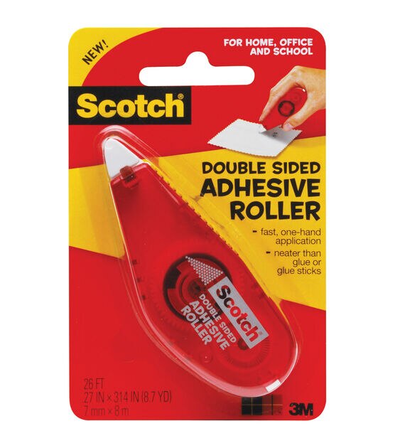 Scotch Restickable Double-Sided Adhesive Dots 7/8-inch Diameter Clear – All  Sports-N-Jerseys