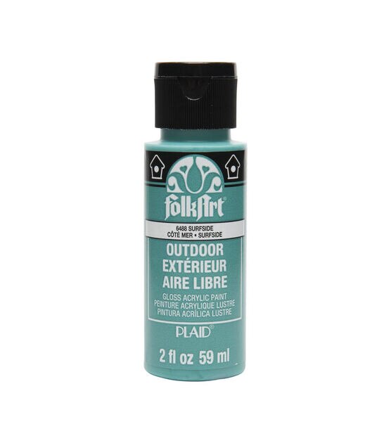 FolkArt Outdoor Acrylic Paint 2oz, , hi-res, image 1