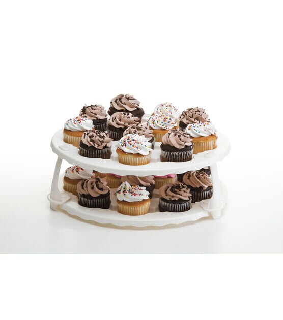 Portable Cupcake Carrier 3-Tier Muffin Holder Container Storage