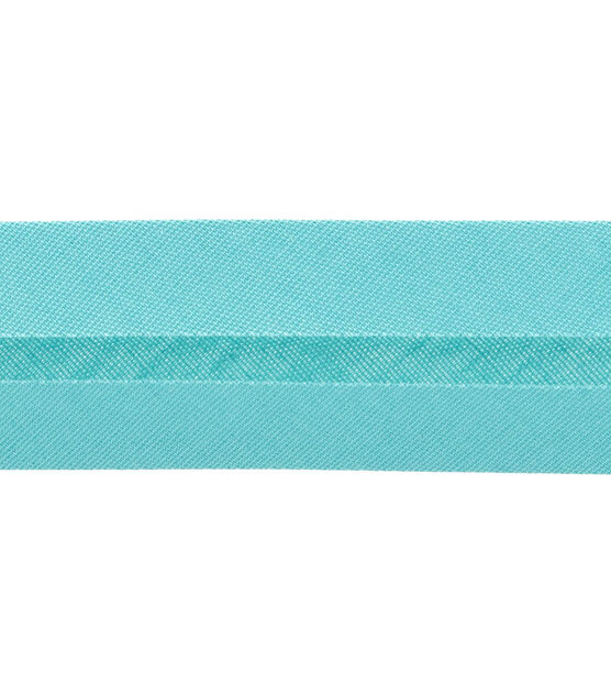 Double-Fold Cotton Poplin Bias Tape - 1/2 (13mm) wide - Forest