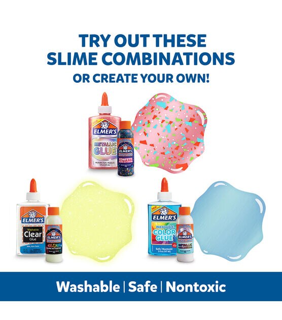 Colorations® Classroom Slime Activator and Glue Kit