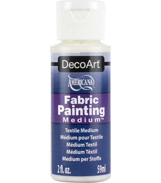 DecoArt Americana 2oz Fabric Paint Medium