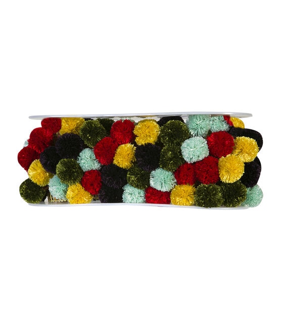 Simplicity Pom Pom Trim 2'' Multi