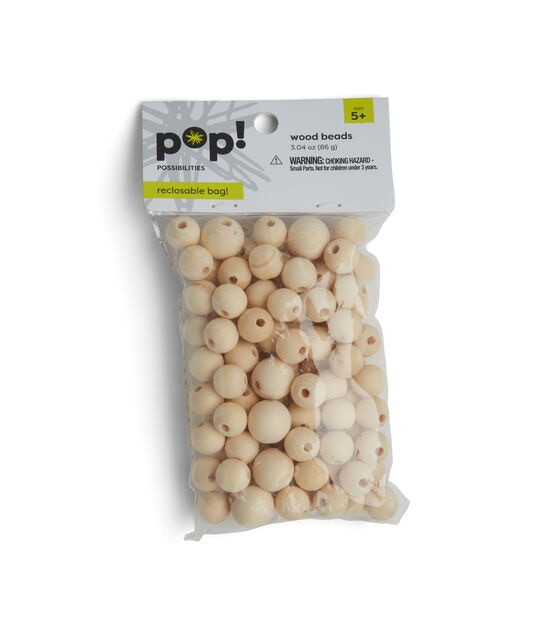 POP! Possibilities Round Wooden Beads