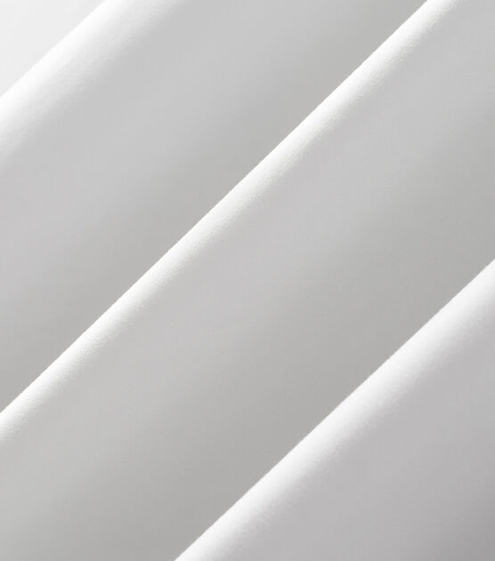 S Lichtenberg White Grommet Curtain Panels 50" X 63", , hi-res, image 4