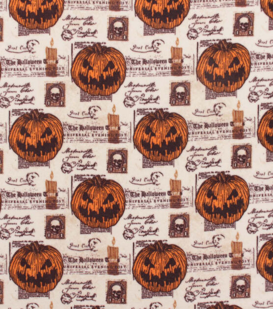 Halloween Times Anti Pill Fleece Fabric, , hi-res, image 2