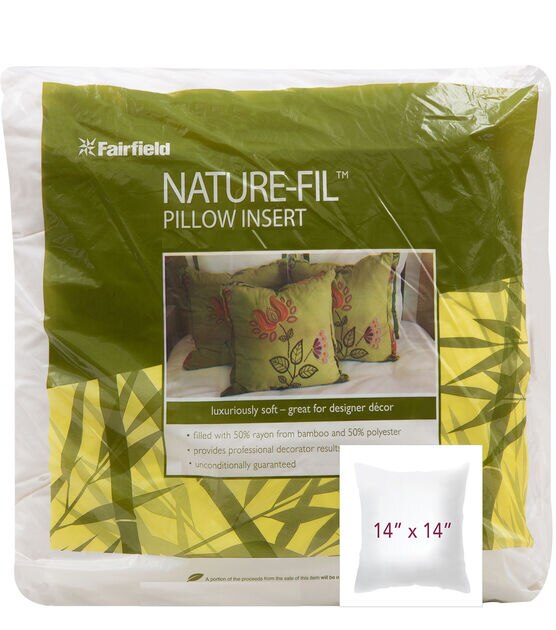 Naturefil 14x14in Bam & poly Pillow