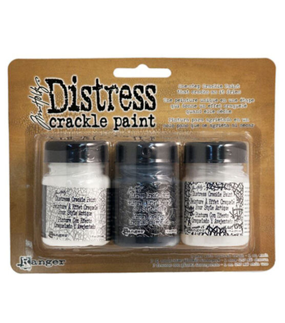Translucent Distress Crackle Paint 3oz - Tim Holtz