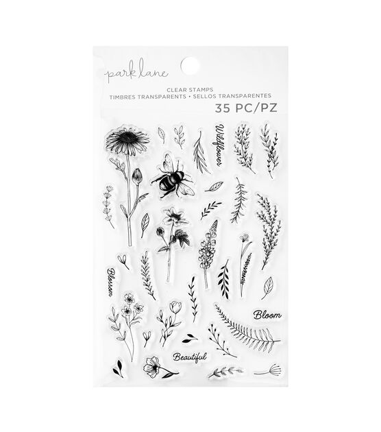 PK Clear Stamp Wildflowers