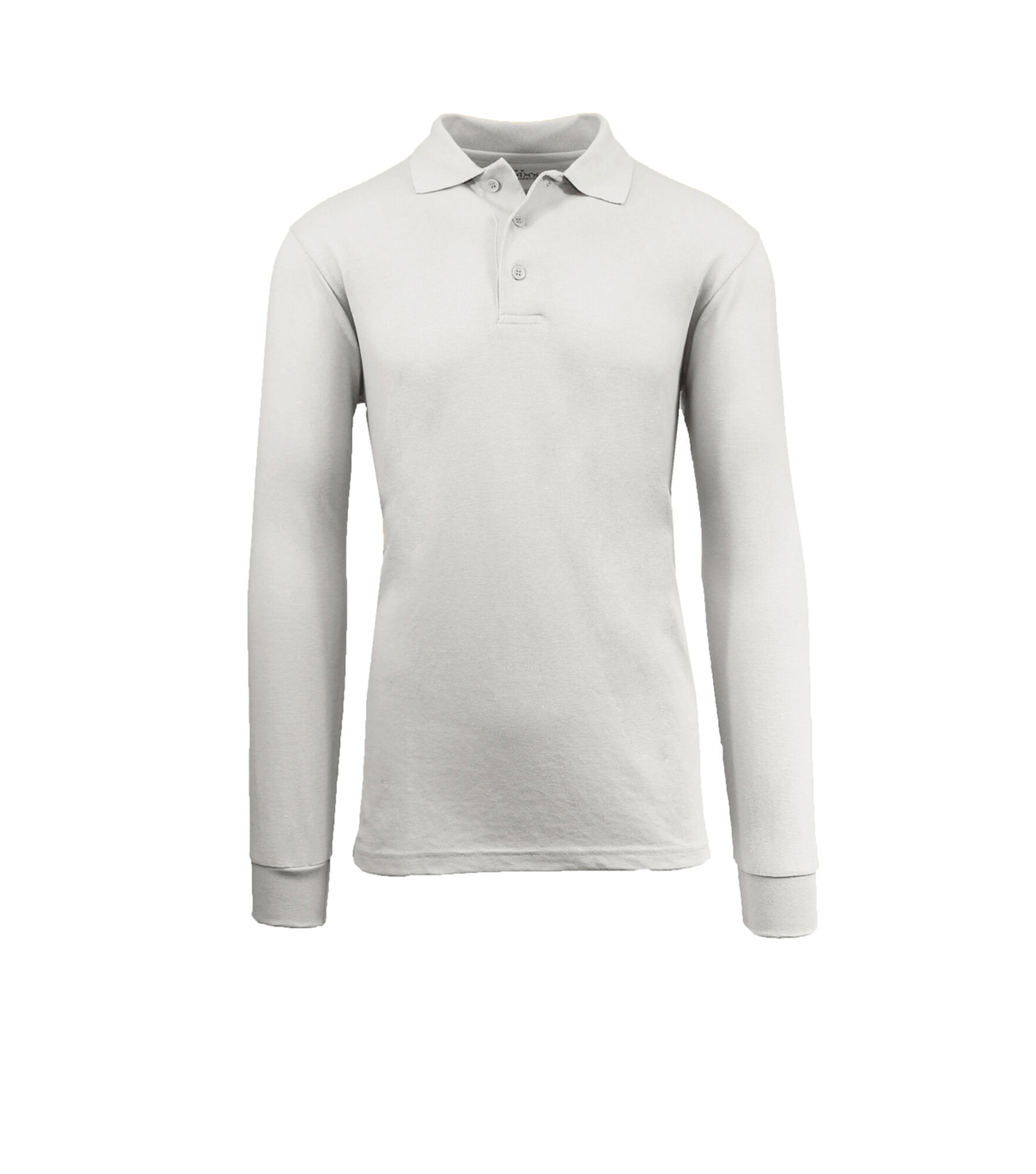 Galaxy By Harvic Men's Cotton Long Sleeve Pique Polo T-Shirt | JOANN