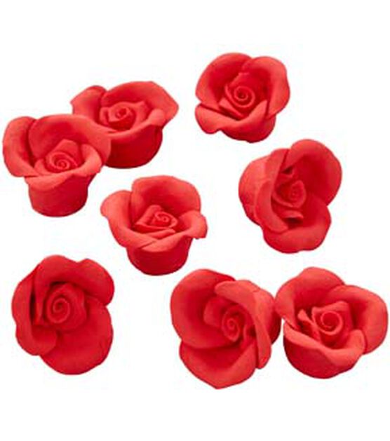 Red Icing Roses Medium, , hi-res, image 4