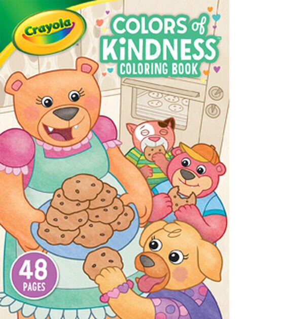 Crayola 48pg Colors Of Kindness Coloring Book