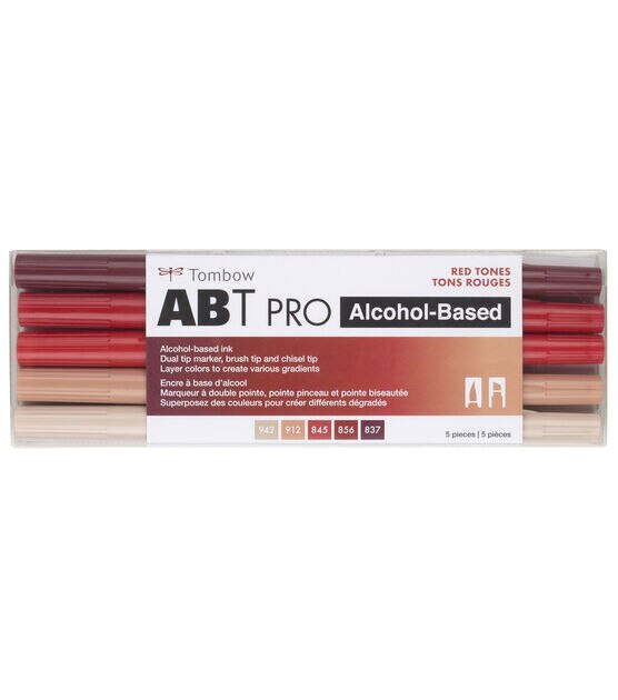Abt Pro 5 pk Color Set Red Tones