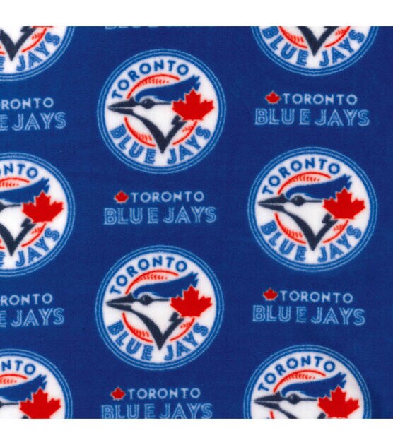 Fabric Traditions Toronto Blue Jays Fleece Fabric Logo, , hi-res, image 2