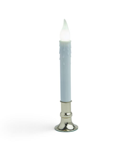 12" LED Flameless Taper Candle by Hudson 43, , hi-res, image 3