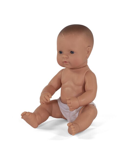 Miniland Educational 12" Anatomically Correct Newborn Caucasian Boy Doll, , hi-res, image 2