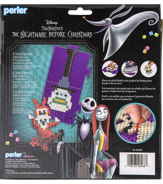 The Nightmare Before Christmas Fused Perler Bead Sets YOU CHOOSE!