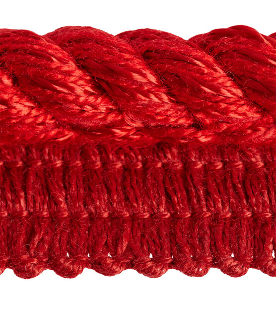 Conso 3/8in Chinese Red Cord with Lip, , hi-res, image 4