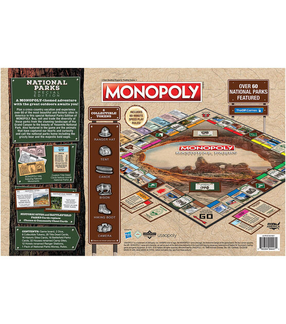 Monopoly National Parks Edition Board Game, , hi-res, image 5