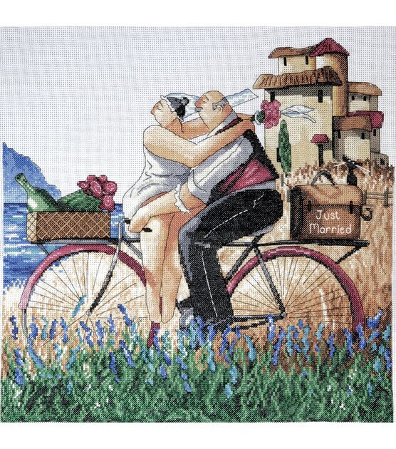Tobin Counted Cross Stitch Kit Just Married