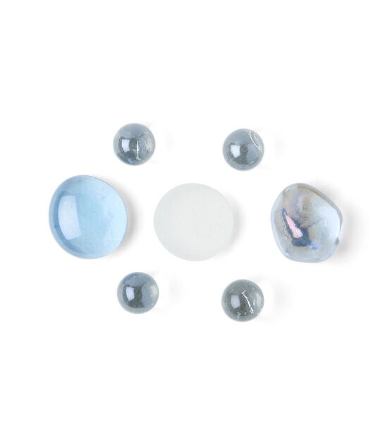 Panacea 3lb Sky Blue Lustre Gem Bowl Fillers, , hi-res, image 3