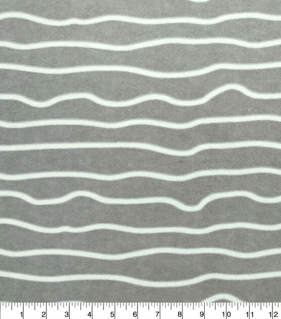 Arctic Linear Nursery Flannel Fabric by Lil' POP!, , hi-res, image 3