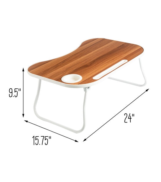 Honey Can Do 24 x 9.5 Collapsible Folding Lap Desk