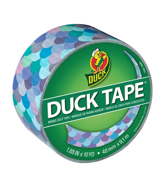 Duck Tape 1.88"x10yd Tape Mermaid